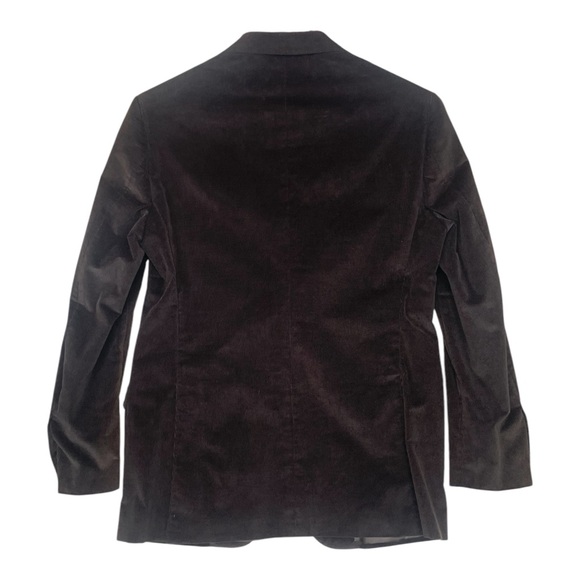 Brand New Thom Sweeney Wool Corduroy Deep Brown Suit Jacket size 50 / M - Picture 5 of 11